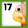 17 Bunnies Trophy