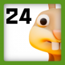 24 Bunnies Trophy