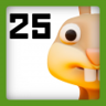 25 Bunnies Trophy