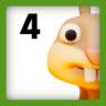 4 Bunnies Trophy