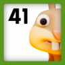 41 Bunnies Trophy