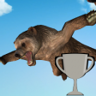 Dumpster Stamp Collector Trophy
