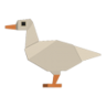 Poop on a White Duck Trophy