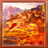 The Lava Mantor Wyrm Trophy