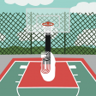 Basketball season starts late October and ends mid-April of the following year. Trophy