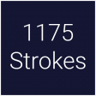 1175 Strokes Trophy