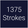 1375 Strokes Trophy