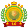 Double digits Trophy
