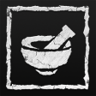 Used Dye Flowers Trophy
