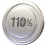 We gave it 110% Trophy